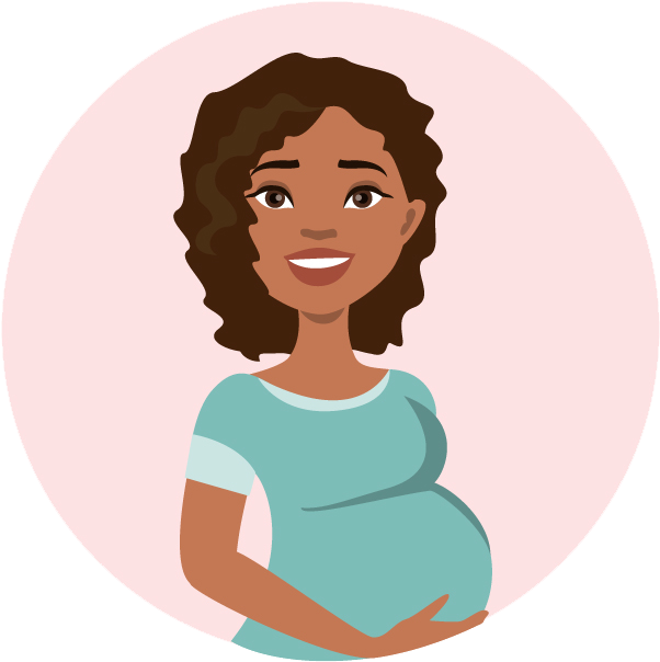 Download Still Pregnant - Cartoon PNG Image with No Background 
