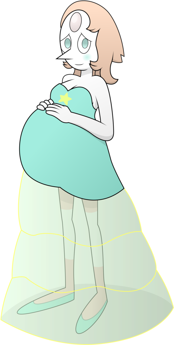 Pearl Is Pregnant - Deviantart Pregnant Art (666x1199), Png Download