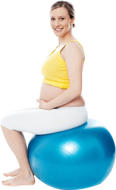 Free Png Pregnant Woman Exercise Png Images Transparent - Pregnant Women Exercise Png (480x722), Png Download
