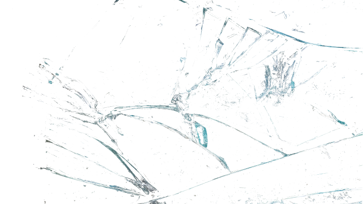 Broken Glass - Sketch (720x405), Png Download