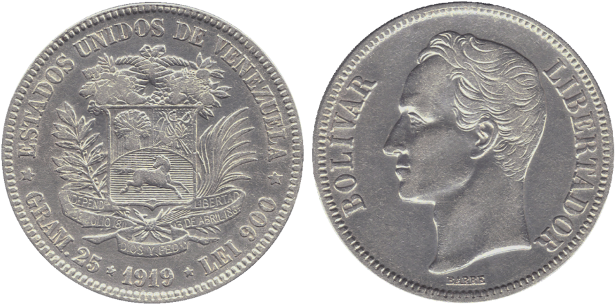 Estados Unidos De Venezuela - 10 Cent Canada 1966 (900x450), Png Download