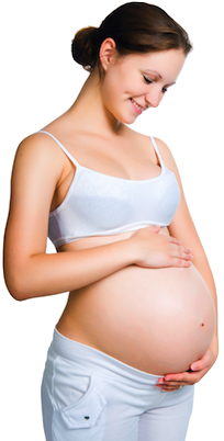 Ivf Pregnancy - Stretch Marks & Scars Cream Reduction Pregnancy (307x425), Png Download