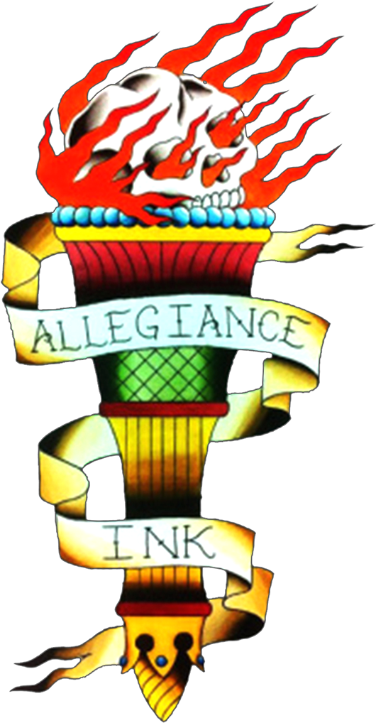 Allegiance Ink Tattoo (600x1037), Png Download