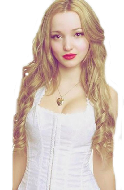 Sexy Dove Cameron Cleavage (612x612), Png Download