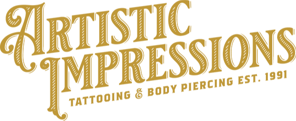 Artistic Impressions Tattooing And Piercing - Artistic Impressions (599x245), Png Download