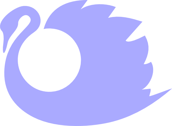 Swan Svg Clip Arts 600 X 440 Px (600x440), Png Download