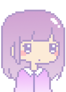 Png Kawaii Pixel - Kawaii Girl Pixel Art (350x350), Png Download