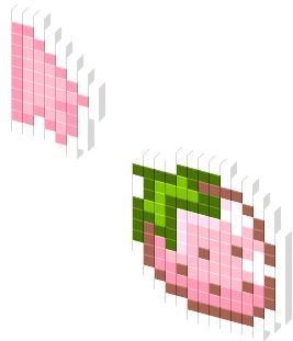 View Cursor On T-shirt - Kawaii Cursor (330x418), Png Download