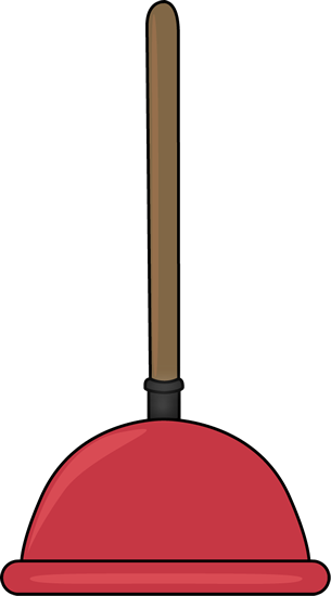 Plunger Png - Plunger Clipart (305x550), Png Download