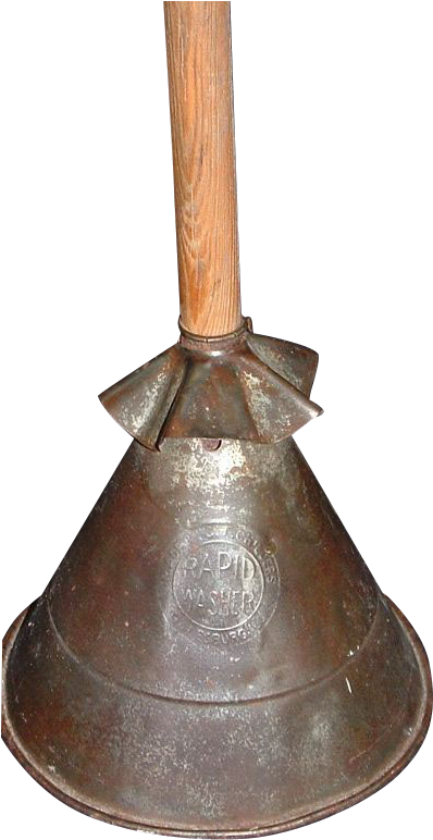 Galvanized Tin Washing Plunger Labeled Rapid Washer, - Washing Machine (771x771), Png Download