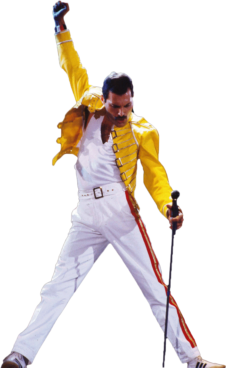 Freddie Mercury Pose Freddie Mercury Free Transparent PNG Download