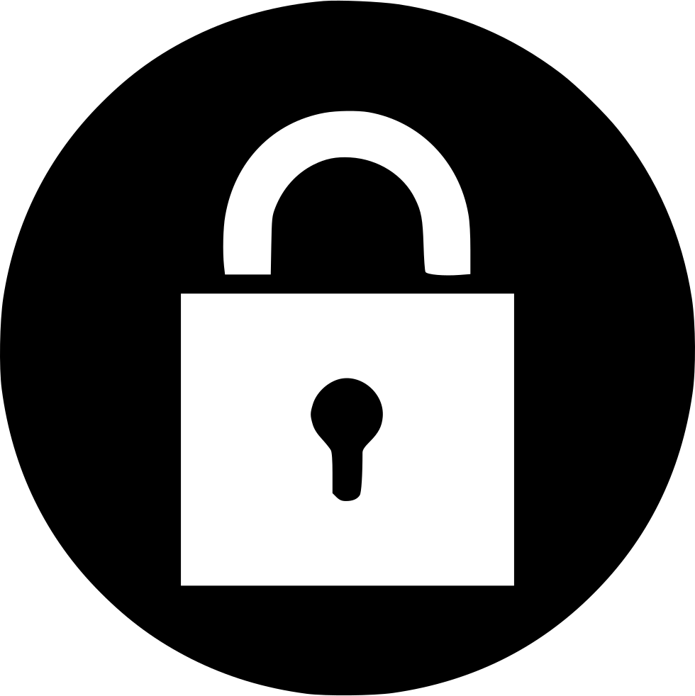 Lock Protect Safety Secure Safe Security Password Comments - Up Arrow In Circle (980x982), Png Download