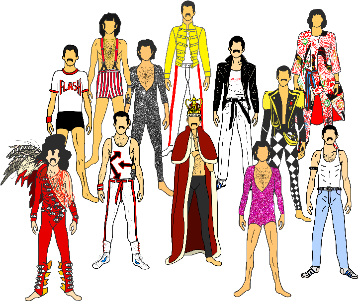Freddie Mercury Freddie Mercury Design Free Transparent PNG