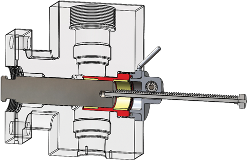 Cs&p's Plunger Installation Tool Provides For Safe - Assault Rifle (500x372), Png Download