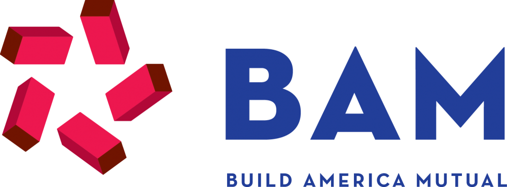 Download Bam Logo Eps File - Build America Mutual Logo (1000x369), Png Download