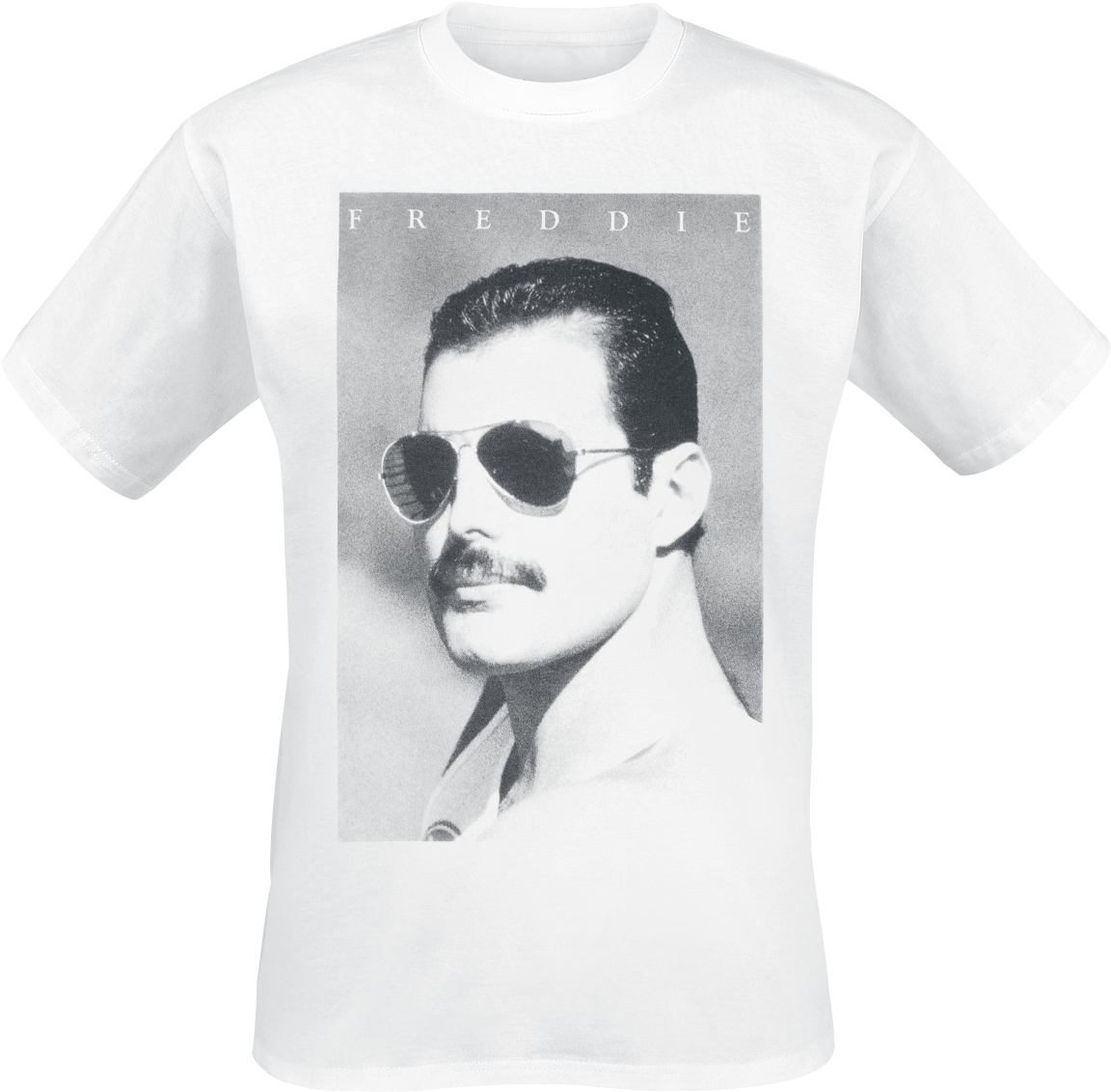 Null Freddie Mercury - T-shirt (1200x1189), Png Download