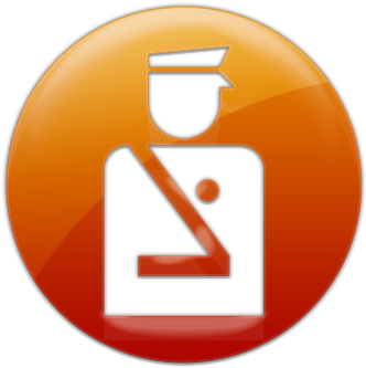 9 Security Person Icon Images - Symbol Of Security Guard (420x420), Png Download