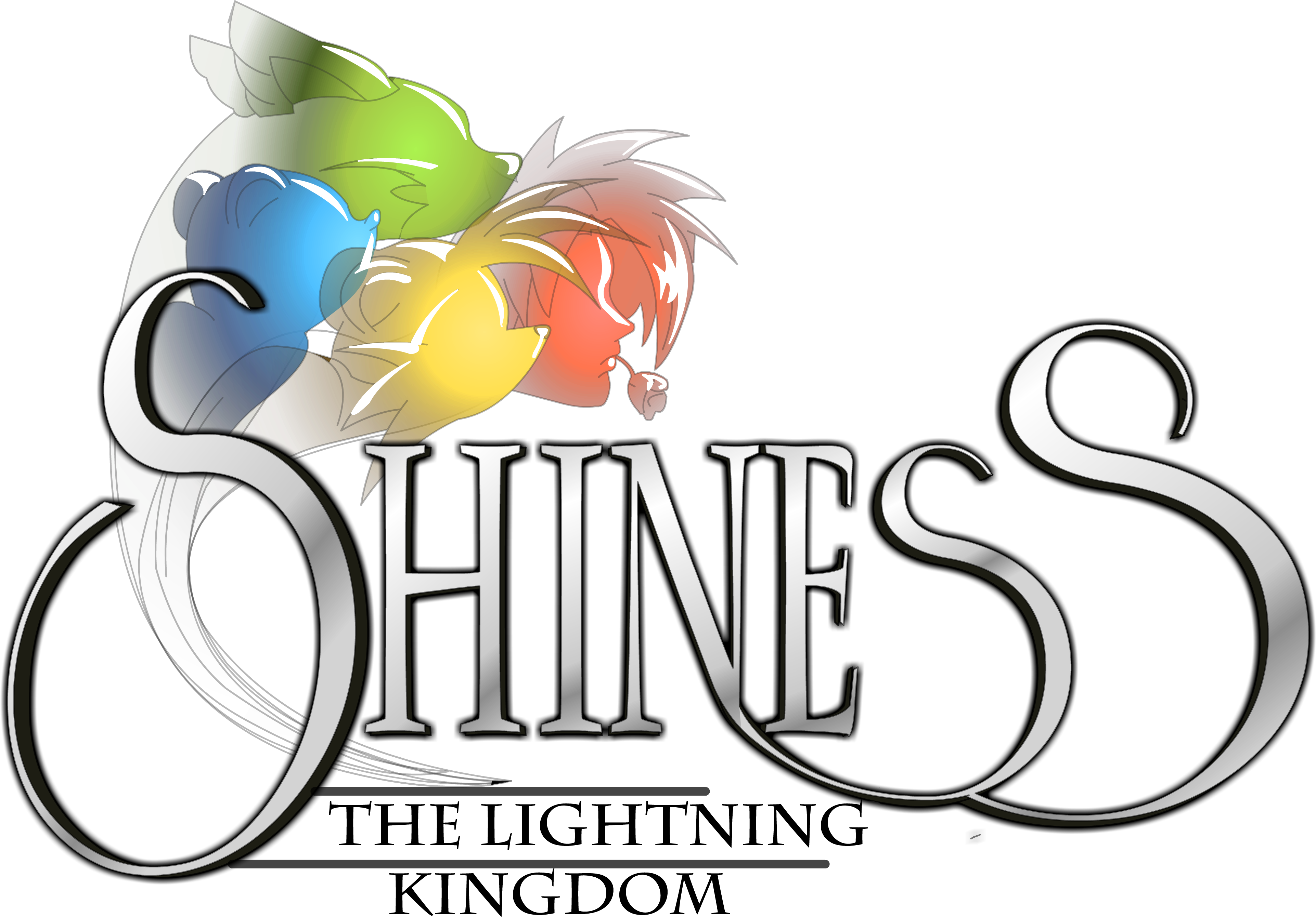 Shinesslogohdwhite En - Shiness The Lightning Kingdom Png (4009x2845), Png Download