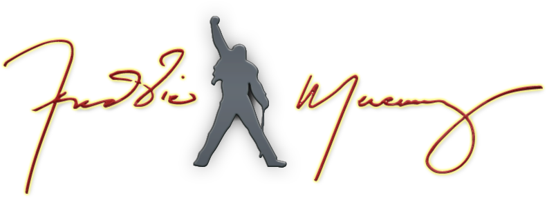 Freddie Mercury Image - Freddie Mercury Logo (800x310), Png Download