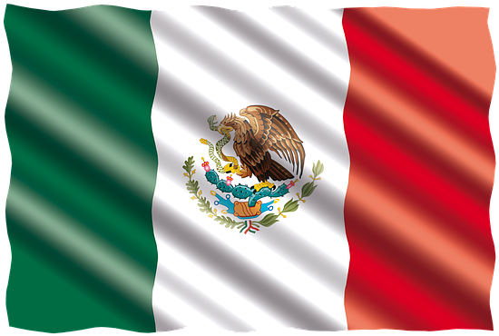Bandera Mexico - Mexiko Flagge Png (640x426), Png Download