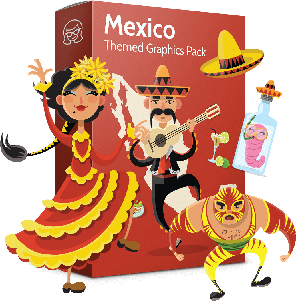 Jpg Freeuse Vector Collection Hola Amigo Graphicmama - Cartoon (1048x1106), Png Download