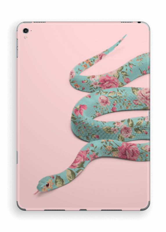 Floral Snake - Paul Fuentes Snake (572x800), Png Download