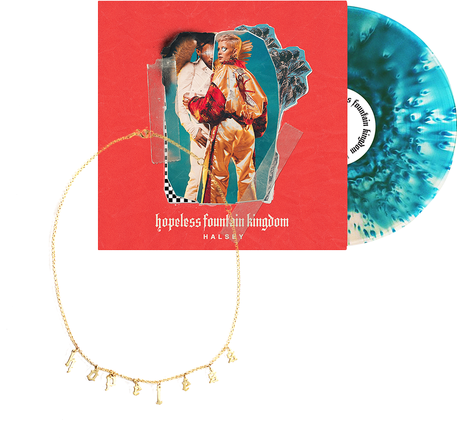 Hopeless Fountain Kingdom Standard Vinyl Necklace (1000x1000), Png Download