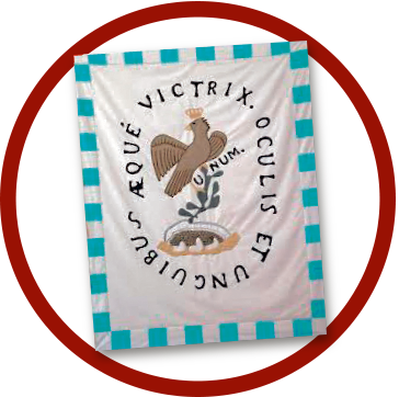 1813-1821 - Bandera De Mexico 1813 1821 (364x362), Png Download