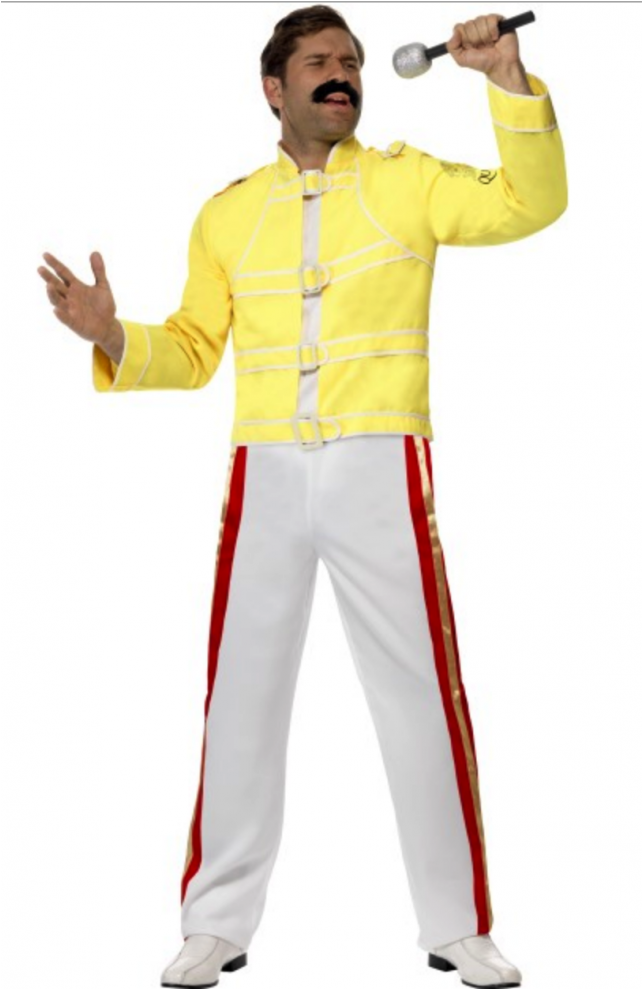 Freddie Mercury Costume (988x988), Png Download