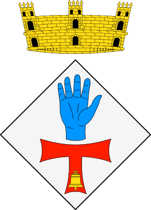 La Pobla De Massaluca - Escut Calldetenes (300x418), Png Download