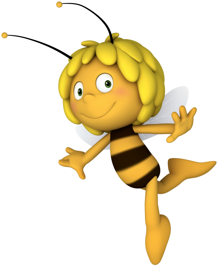 Die Biene Maja - Maya The Bee Clipart (766x921), Png Download