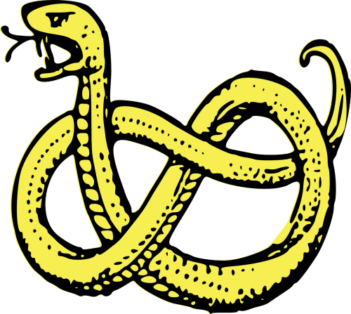 Snake Clip Art (500x447), Png Download