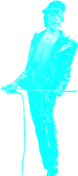 Freddie Mercury 2 - Illustration (266x600), Png Download