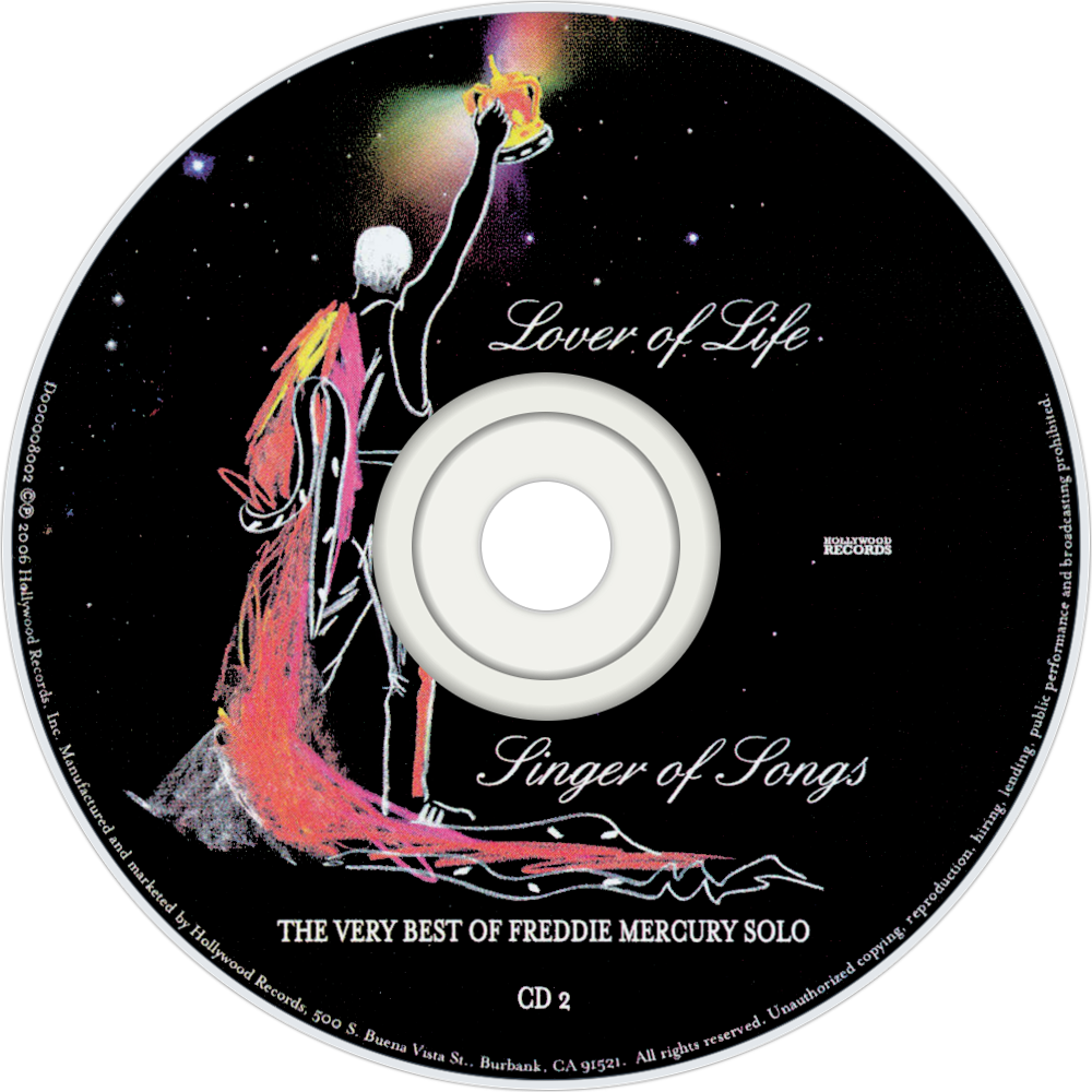 Freddie Mercury Lover Of Life, Singer Of Songs - Freddie Mercury The Very Best Of Freddie Mercury Solo (1000x1000), Png Download