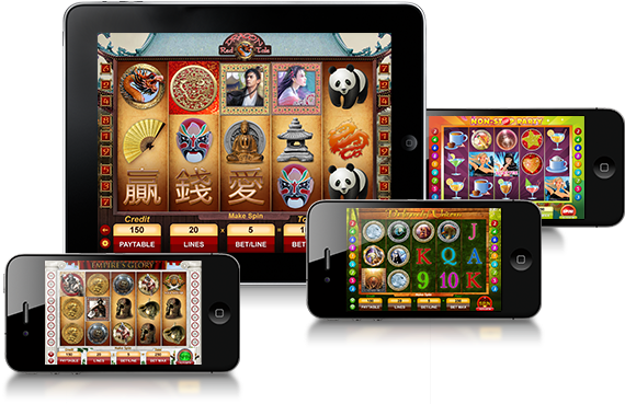 Mobile Casino Games - Mobile Slot Casino Png (614x379), Png Download