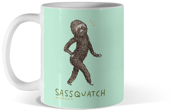 Sassquatch $15 By Sophiecorrigan - Sassquatch Shower Curtain - 71" By 74" By Sophie Corrigan (360x360), Png Download