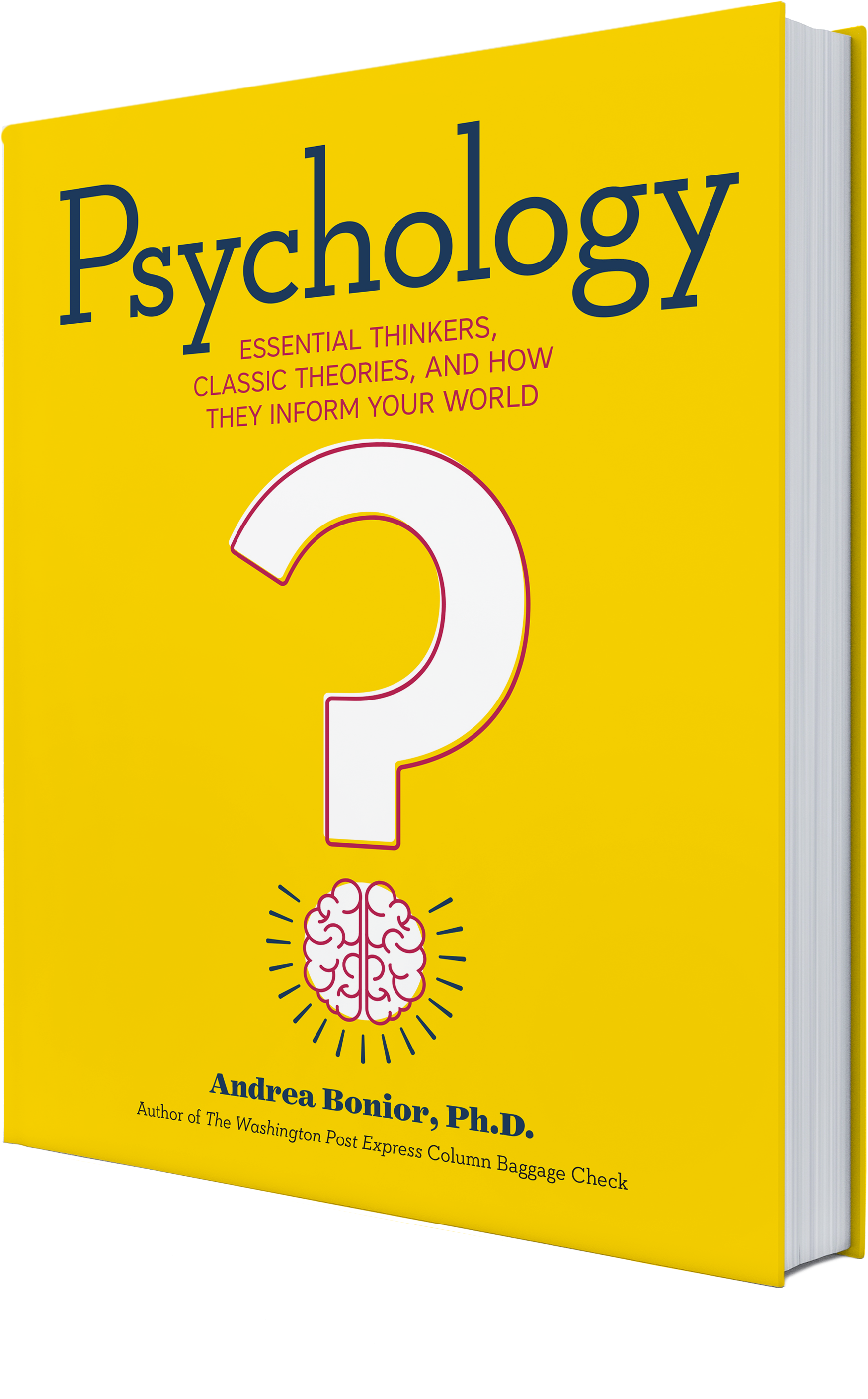 Psychology By Andrea Bonior (2250x3000), Png Download