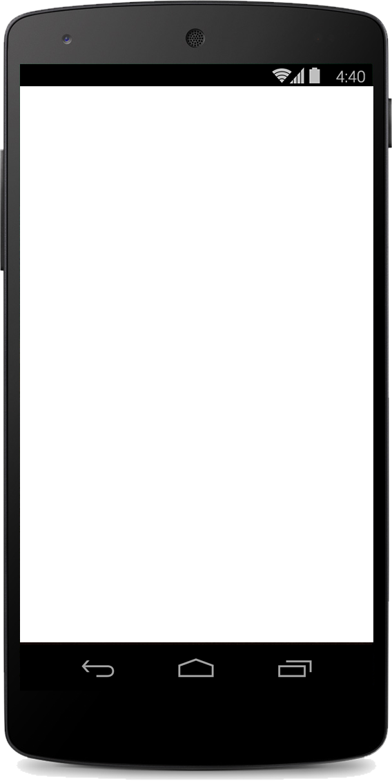 How Does It Work - Blank Mobile Phone Screen (568x1132), Png Download