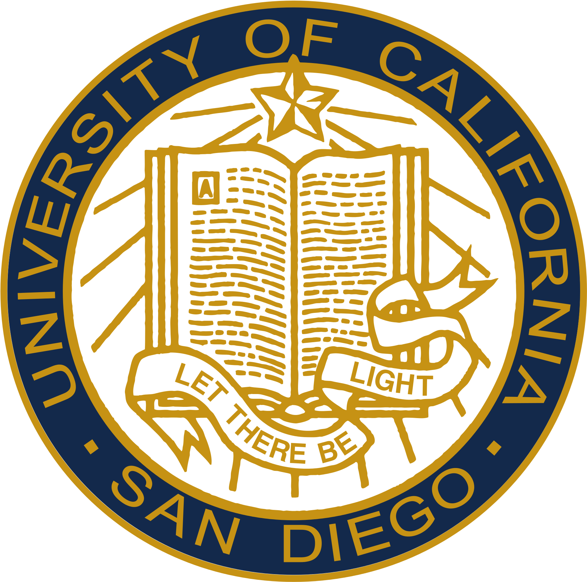 Ucsd Seal - Uc San Diego Pennant (1920x1920), Png Download