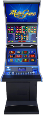 Amatic - Video Game Arcade Cabinet (400x419), Png Download
