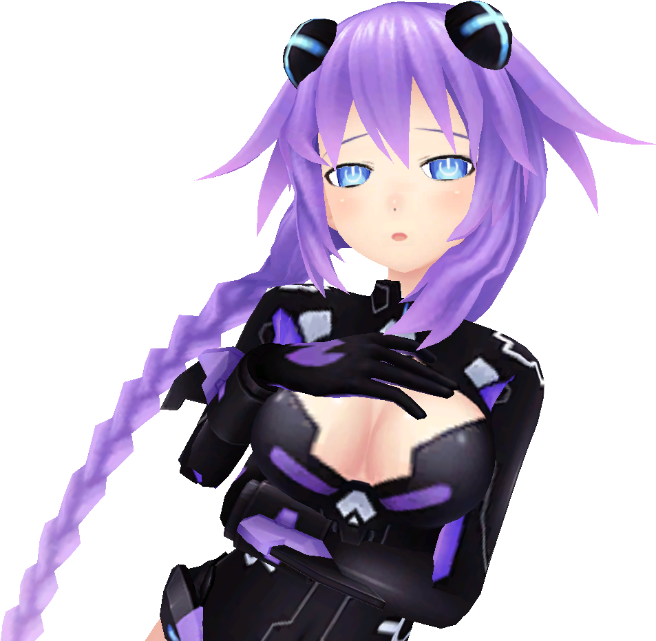 Purple Heart Pose 2 By Heroslight-d5u6z5o - Neptunia Purple Heart Png (960x930), Png Download