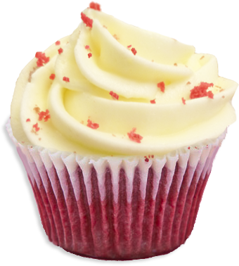 Red Velvet Cupcake Cupcake Png, Cupcake Illustration, - Red Velvet Cupcakes Hummingbird (340x378), Png Download