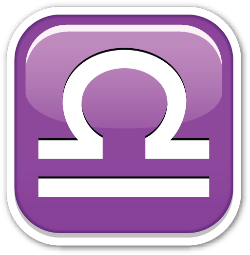 Libra - Libra Emoji Png (520x530), Png Download