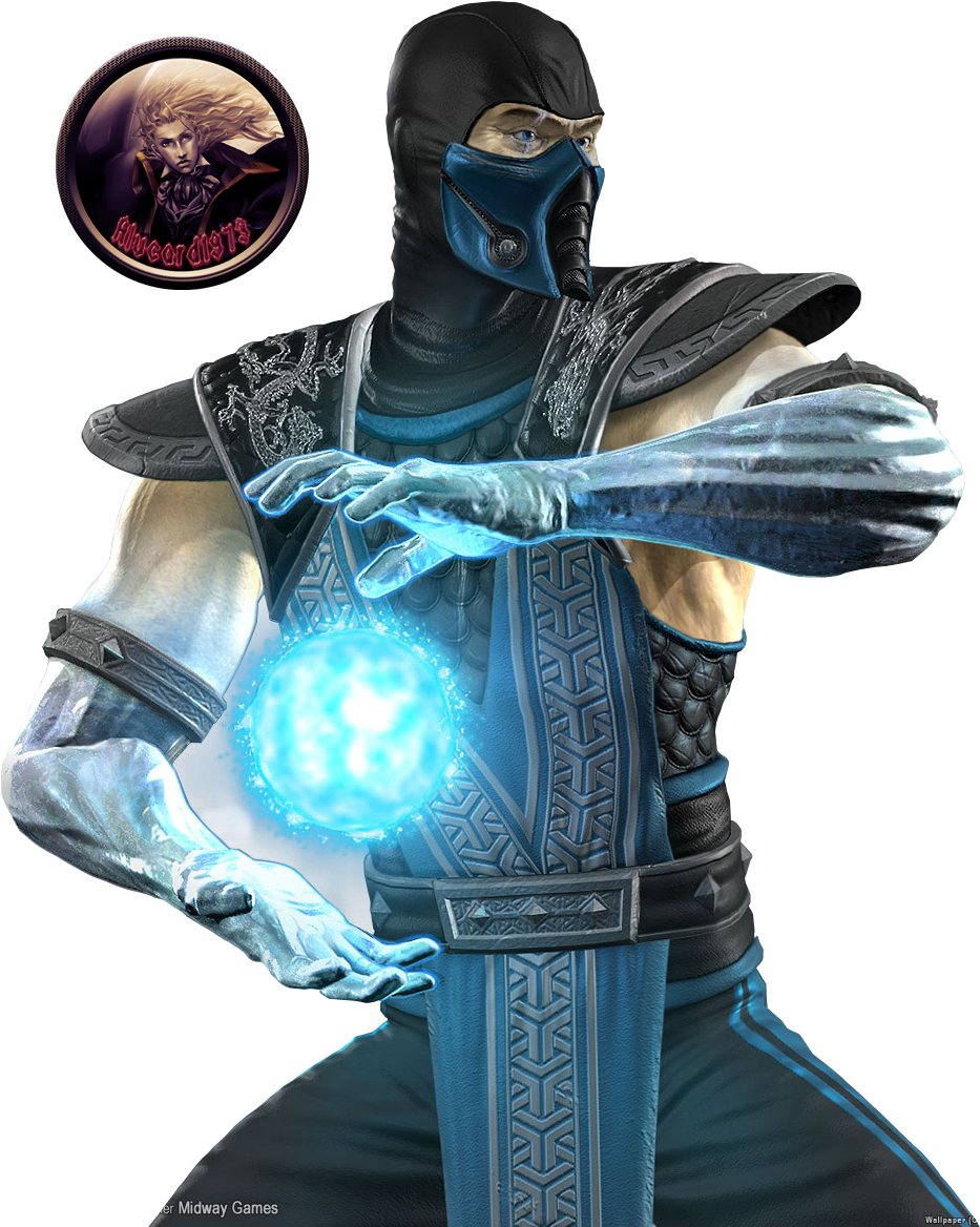 Mortal Kombat Sub Zero Png Transparent Image - Do Mortal Kombat Sub Zero (940x1175), Png Download