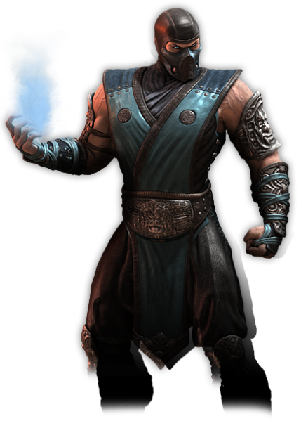 Subzero Mk9 Render - Mk9 Sub Zero (429x599), Png Download