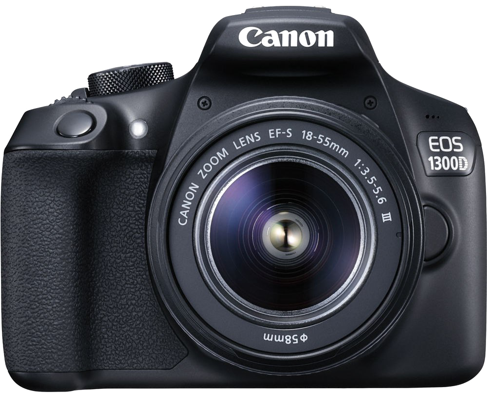 Photo Camera Png Free Download - Canon Camera Eos 1300d (1000x887), Png Download