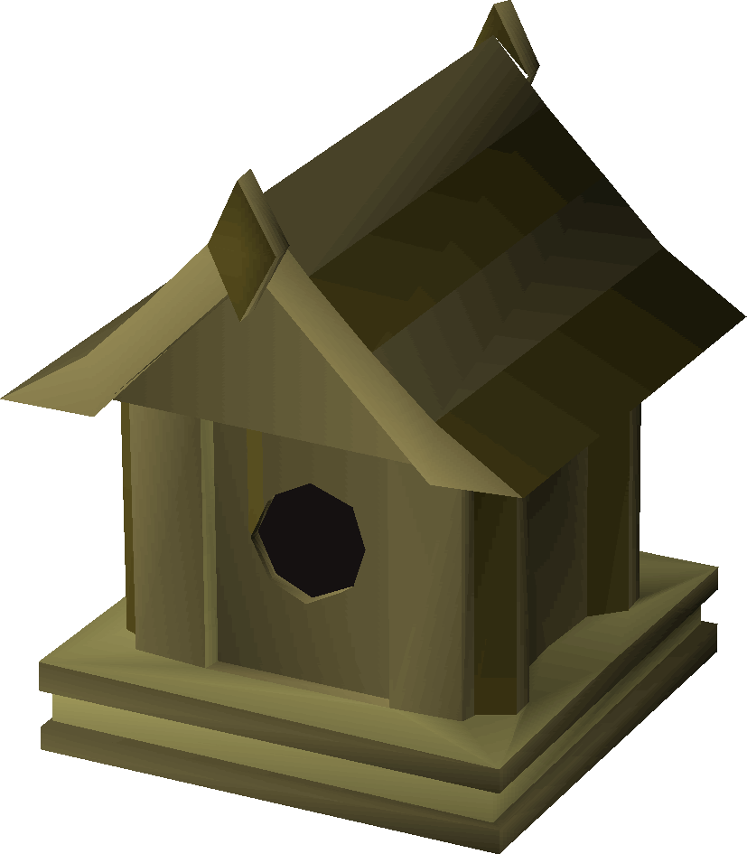 Willow Bird House Detail - Birdhouse (827x945), Png Download