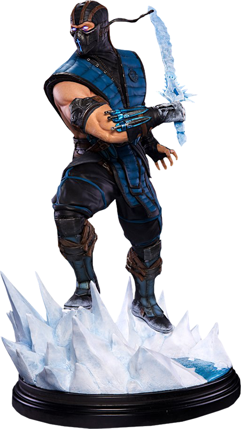 Mortal Kombat Statue Sub-zero - Sub-zero (480x853), Png Download