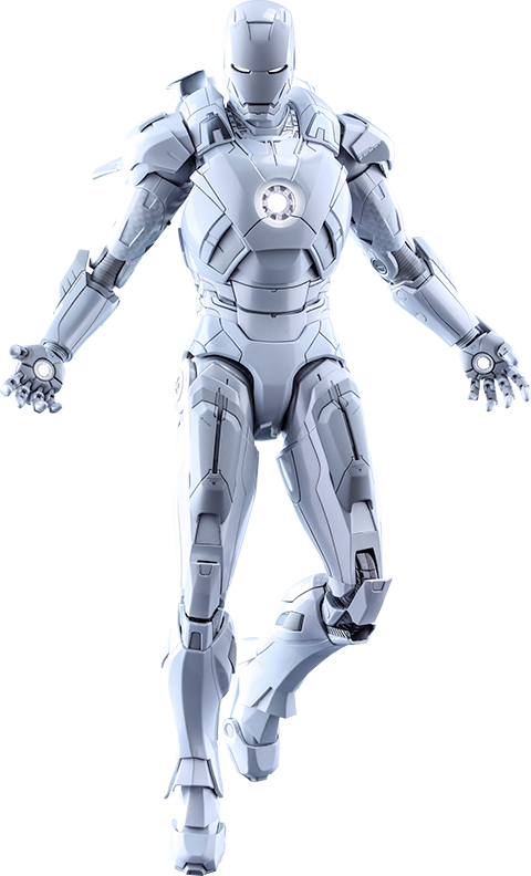 Iron Man Mark Vii Action Figure - Iron Man Sub Zero Hot Toys (480x792), Png Download