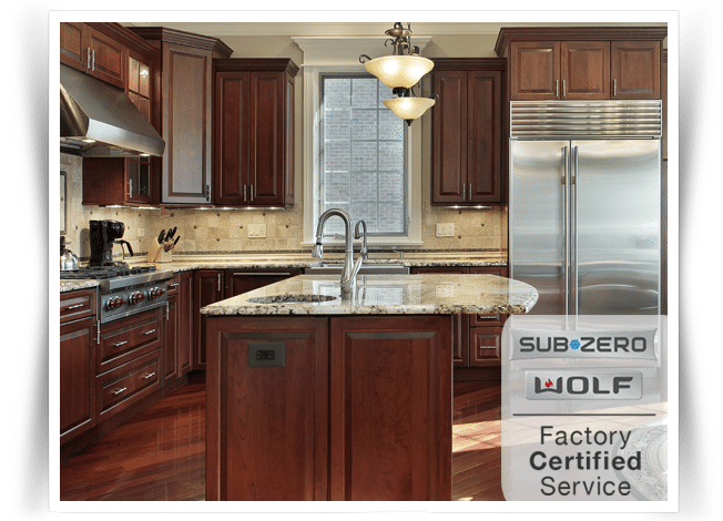 Sub-zero/ Wolf Factory Certified Service - Sub Zero Wolf (700x469), Png Download